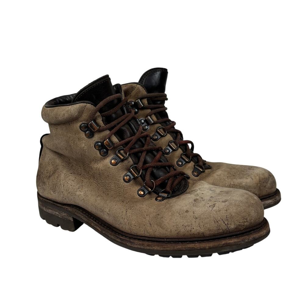 N.D.C Made by Hand Leather Shearling Lined Hiking Boots Women's 39 / 9